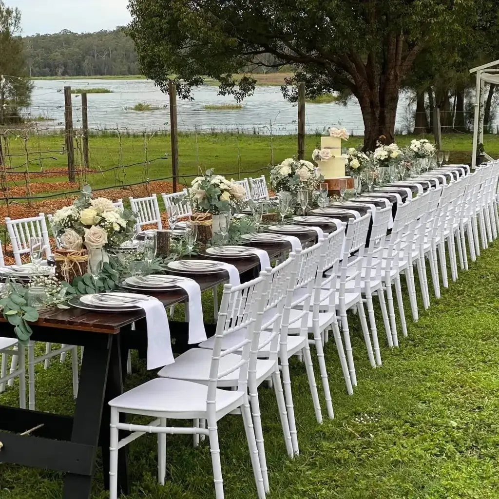 Wedding chair hire melbourne